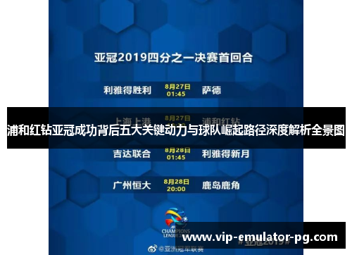 浦和红钻亚冠成功背后五大关键动力与球队崛起路径深度解析全景图 浦和红钻亚冠成功背后五大关键动力与球队崛起路径深度解析全景图